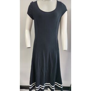Lauren Ralph Lauren black dress sailor style women's size S